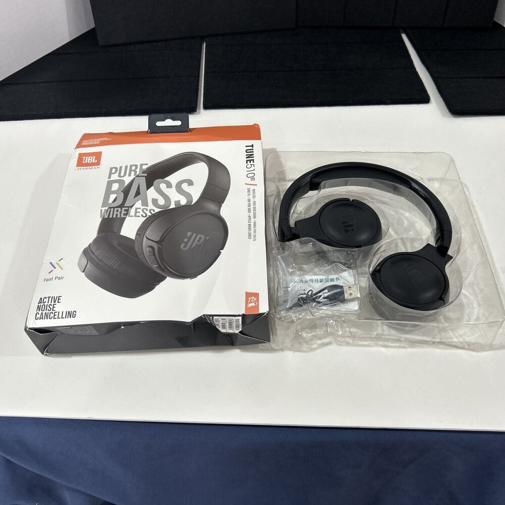 JBL Tune 500BT Bluetooth On-Ear Headphones - Black